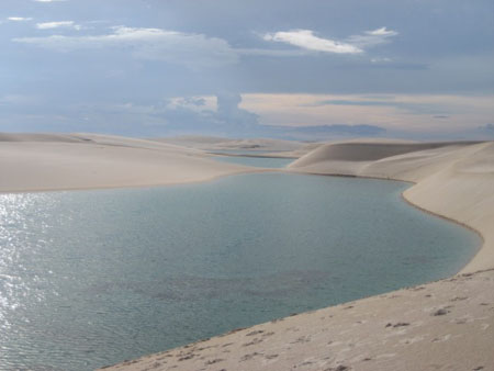 Lac de pluie tropicale