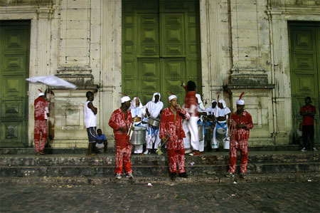 batucada improvisee a Salvador