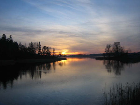 Coucher de soleil