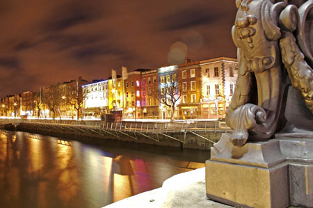 Les rives de la Liffey river