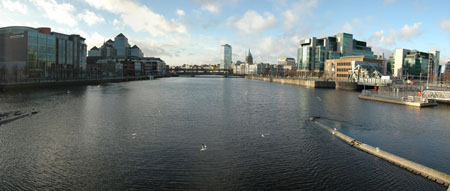 Panoramique de Dublin
