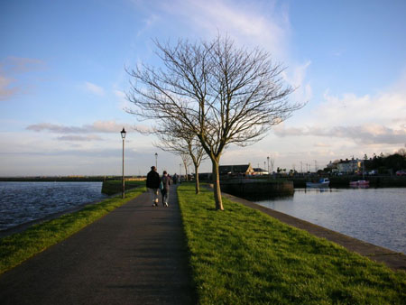 Galway, tourment�e par les eaux
