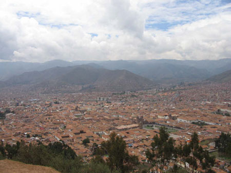 Cuzvo vue de haut