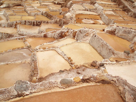 les terrasses salines de Maras