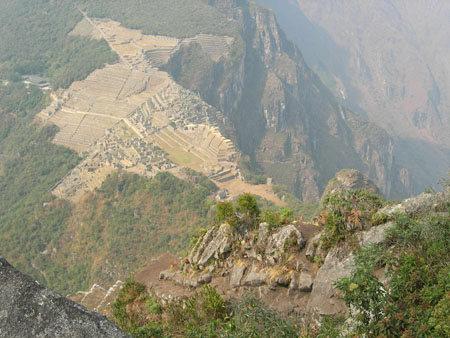 Machu Picchu vu du Wayna