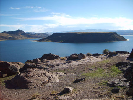 sur le site des chullpas de Sillustani