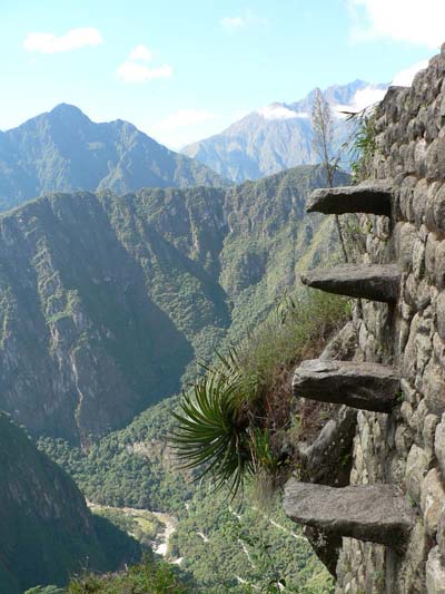 du haut du Huayna Picchu