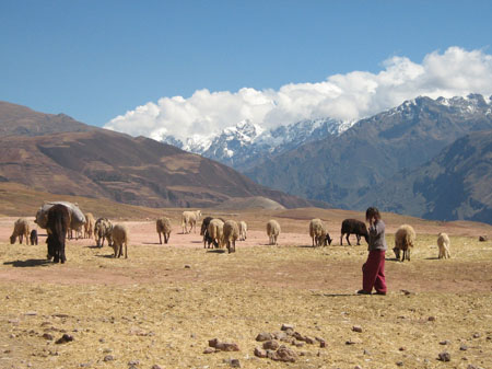 Au portes de la Cordill�re des Andes