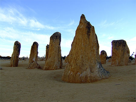 Menhirs aborig�nes...! D�sert des pinnacles