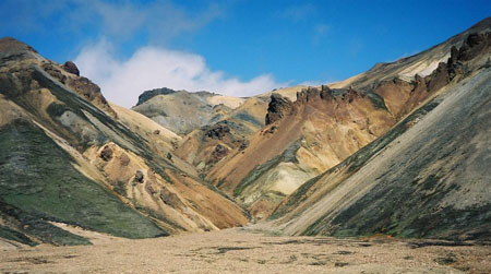 Landmannalaugar et ses montagnes de riolihte