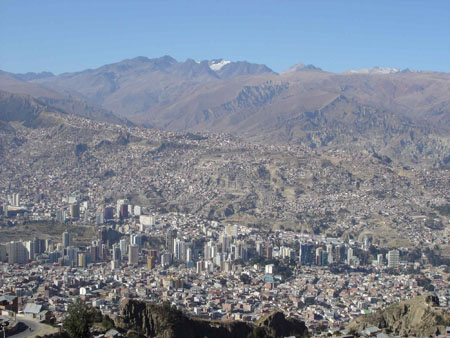 vue de La Paz