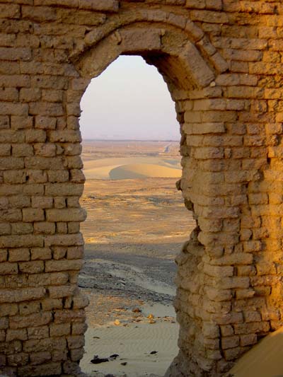 Le d�sert autour de Kharga