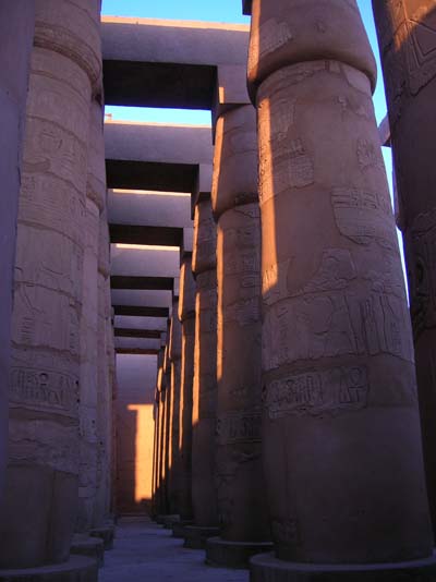 karnak � l'aube