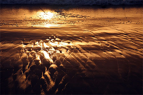 Reflet du soleil