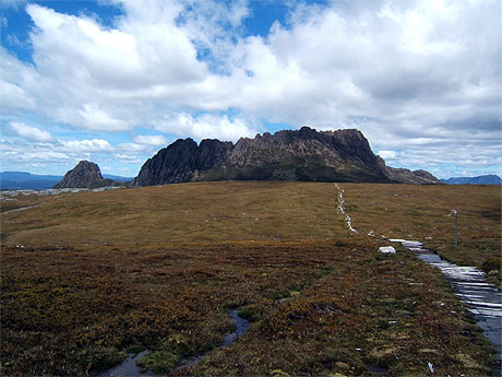 sur la piste de l'Overland Track