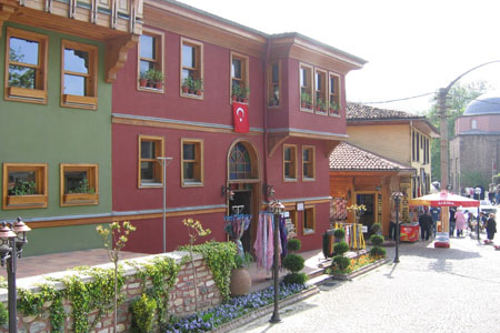 Les maisons pr�s de la mosqu�e
