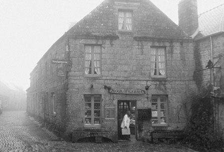 locronan un matin brumeux