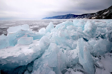 le lac gel�  