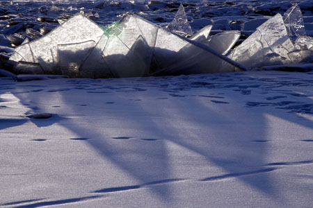 barri�re de glace sur le Ba�kal