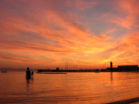 Baignade � Vladivostok