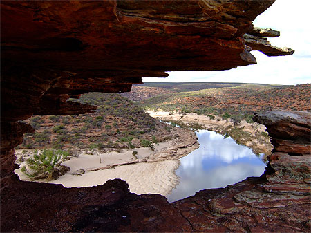Fen�tre sur Kalbarri