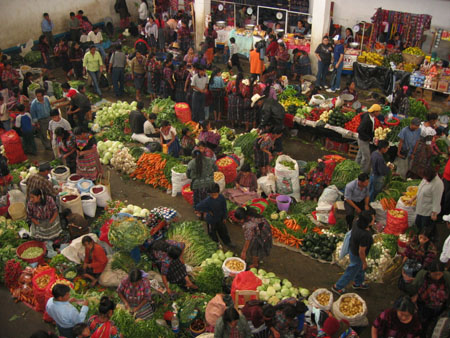 Jour de march� � Chichicastenango