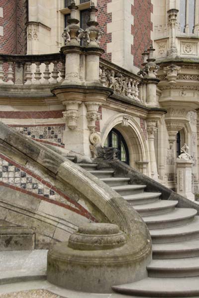 Palais B�n�dictine - Escalier