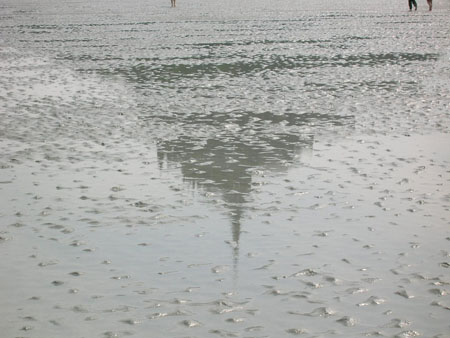 reflet du Mont Saint-Michel
