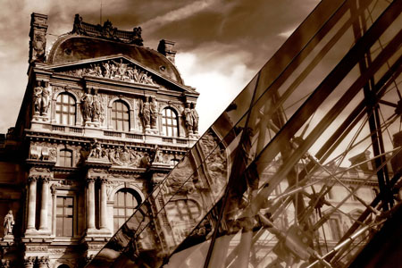En passant par le louvre....
