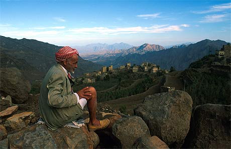 Lev� du soleil au Yemen
