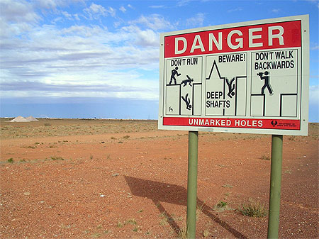 Beware of the holes !