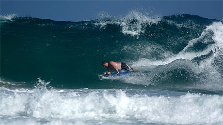 Surf is tough
