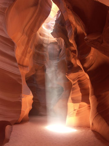 Upper antelope canyon