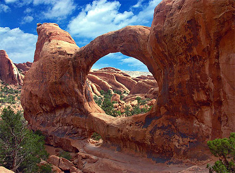 Double o arch