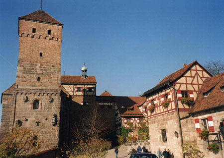 le ch�teau de Nuremberg