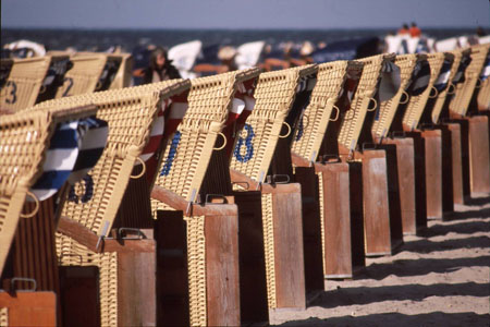 Chaises en osier
