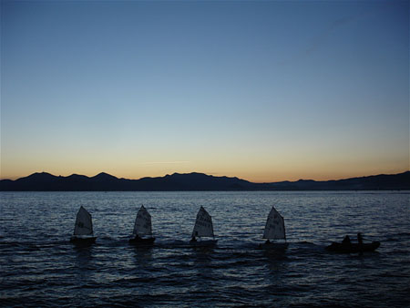 Retour du cours de voile