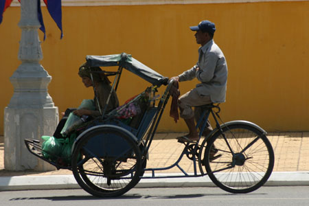 Pousse-pousse Phnom Penh