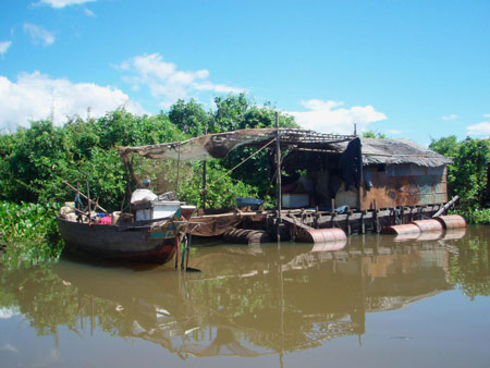 maisons flottantes