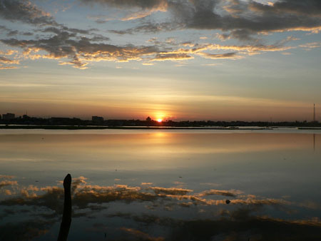 coucher de soleil