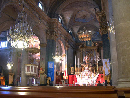 Dans une �glise de Nice