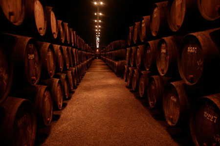Les caves Taylors de Porto