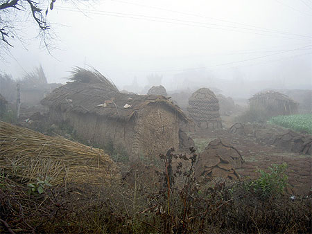 Main brumeux