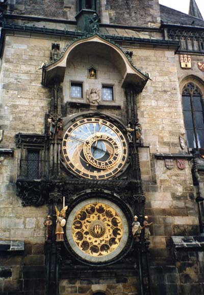 l'horloge