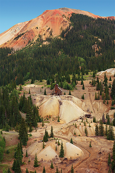 Red Mountain and Yankee Girl Mine