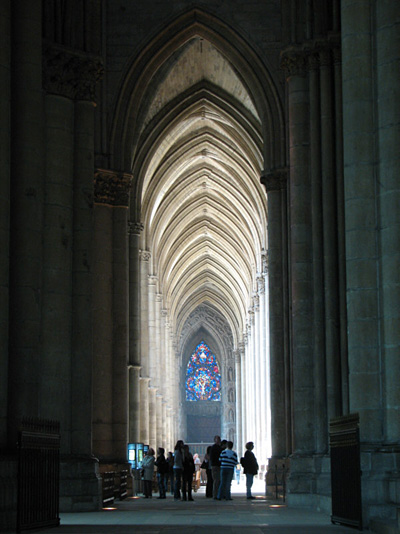 Int�rieur de la cath�drale de Reims