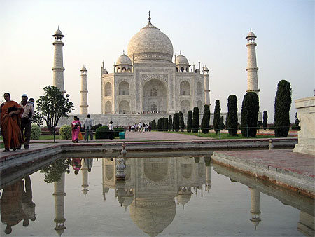 Le reflet du Taj