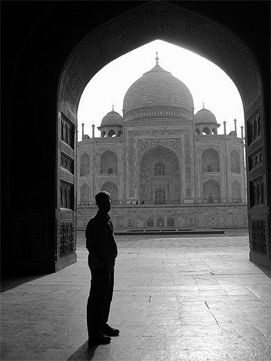C'est trop beau le Taj Mahal