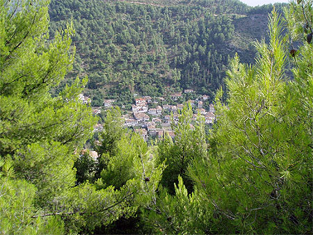 Berat vue de la citadelle