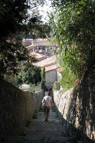 Chemin m�di�val intra-muros